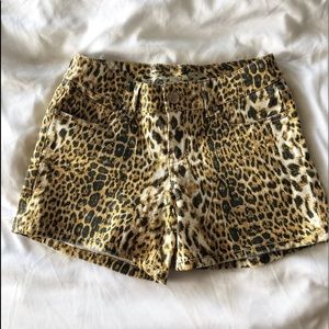 Seven7 Denim, Animal Print Shorts🐆